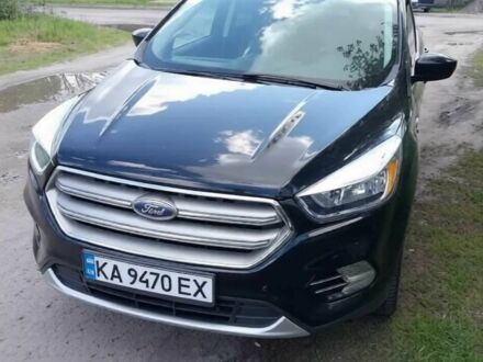 Чорний Форд Ескейп, об'ємом двигуна 1.5 л та пробігом 130 тис. км за 10700 $, фото 1 на Automoto.ua
