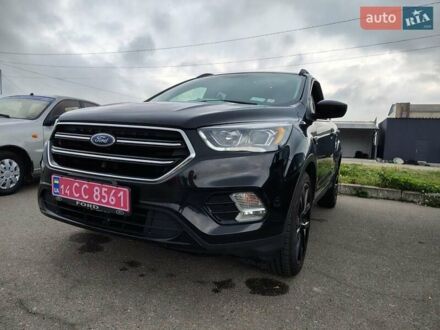 Чорний Форд Ескейп, об'ємом двигуна 1.5 л та пробігом 130 тис. км за 13600 $, фото 1 на Automoto.ua