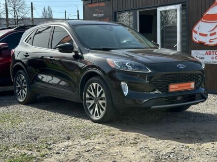 Форд Эскейп 2020 в Кременчуге на Automoto.ua Черный Форд Эскейп, объемом двигателя 2 л и пробегом 66 тыс. км за 21300 $, фото 1 на Automoto.ua