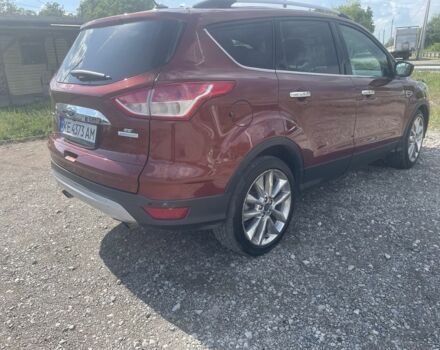 Красный Форд Эскейп, объемом двигателя 1.6 л и пробегом 129 тыс. км за 11000 $, фото 5 на Automoto.ua