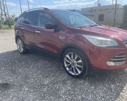 Красный Форд Эскейп, объемом двигателя 1.6 л и пробегом 129 тыс. км за 11000 $, фото 4 на Automoto.ua