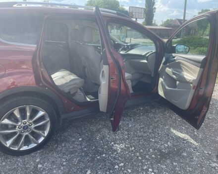 Красный Форд Эскейп, объемом двигателя 1.6 л и пробегом 129 тыс. км за 11000 $, фото 6 на Automoto.ua