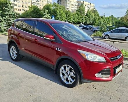 Красный Форд Эскейп, объемом двигателя 2 л и пробегом 228 тыс. км за 10850 $, фото 1 на Automoto.ua