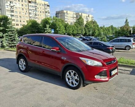 Красный Форд Эскейп, объемом двигателя 2 л и пробегом 228 тыс. км за 10850 $, фото 6 на Automoto.ua