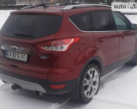 Красный Форд Эскейп, объемом двигателя 2 л и пробегом 115 тыс. км за 10500 $, фото 4 на Automoto.ua