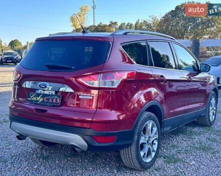 Красный Форд Эскейп, объемом двигателя 1.6 л и пробегом 144 тыс. км за 11700 $, фото 4 на Automoto.ua