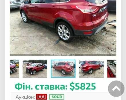 Красный Форд Эскейп, объемом двигателя 2 л и пробегом 106 тыс. км за 13800 $, фото 3 на Automoto.ua
