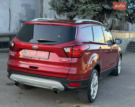 Червоний Форд Ескейп, об'ємом двигуна 2 л та пробігом 76 тис. км за 13600 $, фото 26 на Automoto.ua