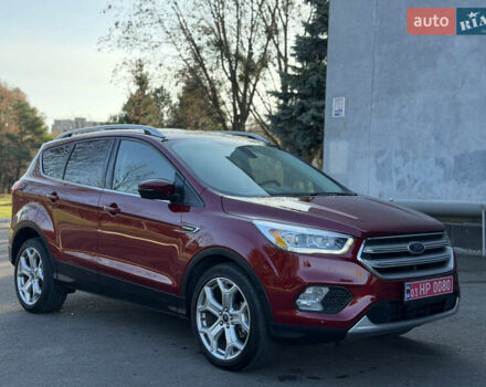 Червоний Форд Ескейп, об'ємом двигуна 2 л та пробігом 76 тис. км за 13600 $, фото 11 на Automoto.ua