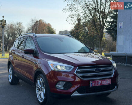 Червоний Форд Ескейп, об'ємом двигуна 2 л та пробігом 76 тис. км за 13600 $, фото 60 на Automoto.ua