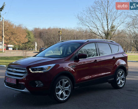 Червоний Форд Ескейп, об'ємом двигуна 2 л та пробігом 76 тис. км за 13600 $, фото 5 на Automoto.ua
