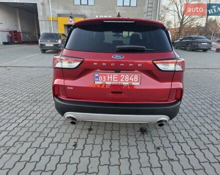 Красный Форд Эскейп, объемом двигателя 1.5 л и пробегом 113 тыс. км за 15000 $, фото 6 на Automoto.ua