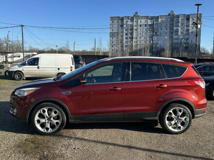 Красный Форд Эскейп, объемом двигателя 2 л и пробегом 154 тыс. км за 13200 $, фото 1 на Automoto.ua