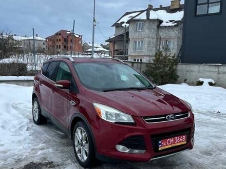 Красный Форд Эскейп, объемом двигателя 1.6 л и пробегом 261 тыс. км за 8999 $, фото 1 на Automoto.ua