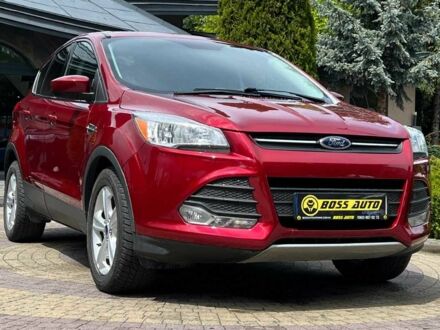 Форд Ескейп 2015 у Львові на Automoto.ua Червоний Форд Ескейп, об'ємом двигуна 2.5 л та пробігом 195 тис. км за 12550 $, фото 1 на Automoto.ua