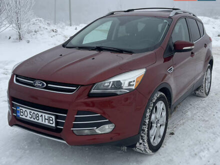 Червоний Форд Ескейп, об'ємом двигуна 2 л та пробігом 42 тис. км за 15500 $, фото 1 на Automoto.ua