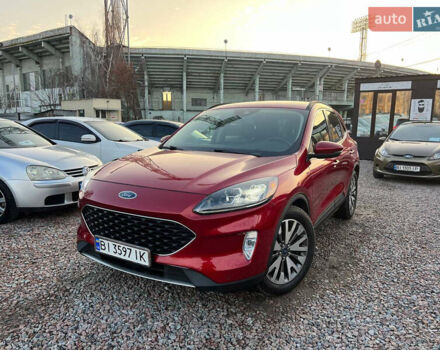 Красный Форд Эскейп, объемом двигателя 2.5 л и пробегом 66 тыс. км за 22200 $, фото 1 на Automoto.ua