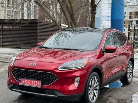 Красный Форд Эскейп, объемом двигателя 2 л и пробегом 96 тыс. км за 21200 $, фото 1 на Automoto.ua