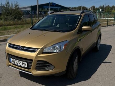 Жовтий Форд Ескейп, об'ємом двигуна 2 л та пробігом 218 тис. км за 10700 $, фото 1 на Automoto.ua