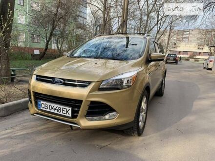 Форд Эскейп 2014 в Чернигове на Automoto.ua Желтый Форд Эскейп, объемом двигателя 2 л и пробегом 98 тыс. км за 13900 $, фото 1 на Automoto.ua