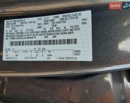 Сірий Форд Ескейп, об'ємом двигуна 0 л та пробігом 77 тис. км за 1400 $, фото 12 на Automoto.ua