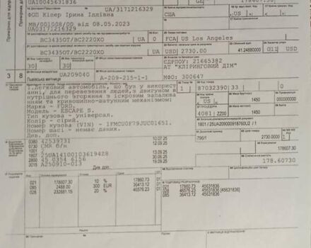 Сірий Форд Ескейп, об'ємом двигуна 2.5 л та пробігом 127 тис. км за 13999 $, фото 64 на Automoto.ua