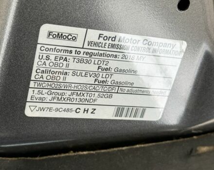 Сірий Форд Ескейп, об'ємом двигуна 1.5 л та пробігом 159 тис. км за 11500 $, фото 18 на Automoto.ua