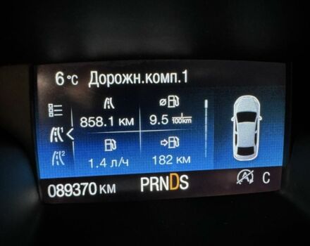 Сірий Форд Ескейп, об'ємом двигуна 1.5 л та пробігом 89 тис. км за 13850 $, фото 10 на Automoto.ua