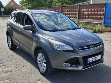 Форд Эскейп 2014 в Кременчуге на Automoto.ua Серый Форд Эскейп, объемом двигателя 1.6 л и пробегом 129 тыс. км за 9000 $, фото 1 на Automoto.ua