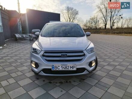 Форд Ескейп 2017 у Самборе на Automoto.ua Сірий Форд Ескейп, об'ємом двигуна 2 л та пробігом 134 тис. км за 13300 $, фото 1 на Automoto.ua