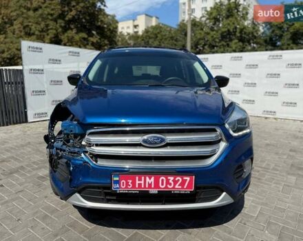 Форд Эскейп 2017 в Луцке на Automoto.ua Синий Форд Эскейп, объемом двигателя 2 л и пробегом 169 тыс. км за 9300 $, фото 1 на Automoto.ua