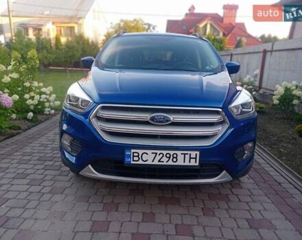 Синий Форд Эскейп, объемом двигателя 1.5 л и пробегом 99 тыс. км за 14500 $, фото 1 на Automoto.ua