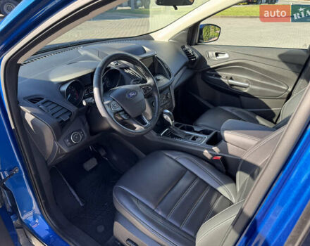 Синий Форд Эскейп, объемом двигателя 1.5 л и пробегом 77 тыс. км за 14400 $, фото 9 на Automoto.ua