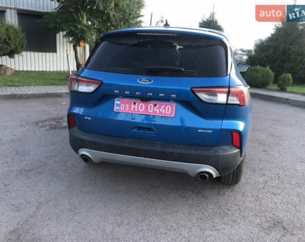 Синий Форд Эскейп, объемом двигателя 1.5 л и пробегом 79 тыс. км за 13500 $, фото 7 на Automoto.ua