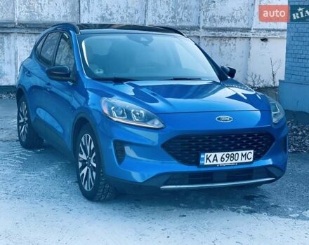Синий Форд Эскейп, объемом двигателя 2.49 л и пробегом 241 тыс. км за 19100 $, фото 3 на Automoto.ua