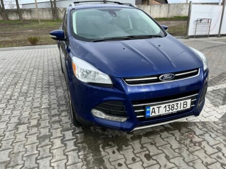 Форд Ескейп 2013 у Ромнах на Automoto.ua Синій Форд Ескейп, об'ємом двигуна 2 л та пробігом 215 тис. км за 12000 $, фото 1 на Automoto.ua