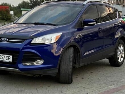 Синий Форд Эскейп, объемом двигателя 2 л и пробегом 200 тыс. км за 8000 $, фото 1 на Automoto.ua