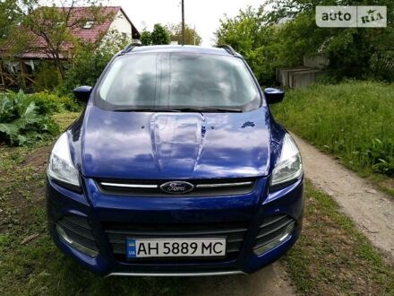 Форд Ескейп 2015 у Славянске на Automoto.ua Синій Форд Ескейп, об'ємом двигуна 1.6 л та пробігом 89 тис. км за 16000 $, фото 1 на Automoto.ua