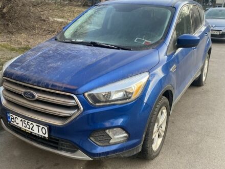Форд Эскейп 2016 в Львове на Automoto.ua Синий Форд Эскейп, объемом двигателя 1.5 л и пробегом 142 тыс. км за 13500 $, фото 1 на Automoto.ua