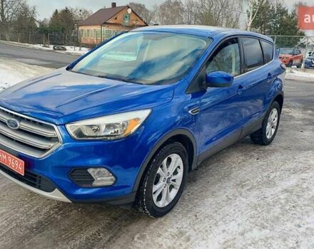 Синий Форд Эскейп, объемом двигателя 1.5 л и пробегом 137 тыс. км за 10600 $, фото 1 на Automoto.ua