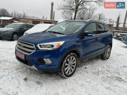Синий Форд Эскейп, объемом двигателя 2 л и пробегом 120 тыс. км за 14500 $, фото 1 на Automoto.ua
