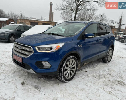 Синий Форд Эскейп, объемом двигателя 2 л и пробегом 120 тыс. км за 14500 $, фото 1 на Automoto.ua