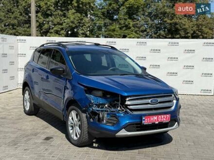 Форд Эскейп 2017 в Луцке на Automoto.ua Синий Форд Эскейп, объемом двигателя 2 л и пробегом 169 тыс. км за 9300 $, фото 1 на Automoto.ua