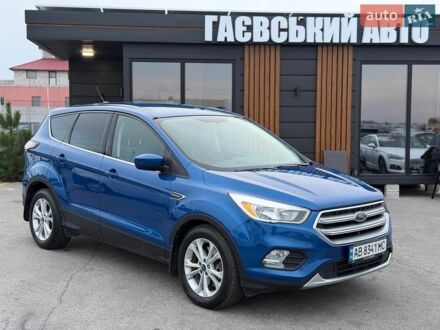 Синий Форд Эскейп, объемом двигателя 2 л и пробегом 160 тыс. км за 11500 $, фото 1 на Automoto.ua