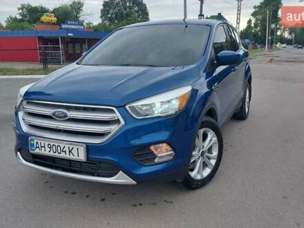 Форд Эскейп 2017 в Новомосковске на Automoto.ua Синий Форд Эскейп, объемом двигателя 2 л и пробегом 57 тыс. км за 15000 $, фото 1 на Automoto.ua