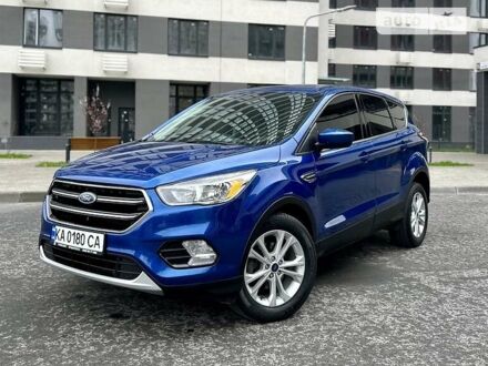 Форд Ескейп 2017 у Києві на Automoto.ua Синій Форд Ескейп, об'ємом двигуна 1.5 л та пробігом 61 тис. км за 17000 $, фото 1 на Automoto.ua
