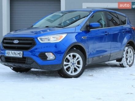 Синий Форд Эскейп, объемом двигателя 1.5 л и пробегом 95 тыс. км за 12300 $, фото 1 на Automoto.ua