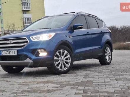 Синий Форд Эскейп, объемом двигателя 2 л и пробегом 226 тыс. км за 13700 $, фото 1 на Automoto.ua