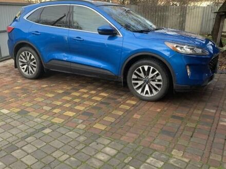 Синий Форд Эскейп, объемом двигателя 2 л и пробегом 57 тыс. км за 23000 $, фото 1 на Automoto.ua