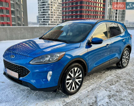 Синий Форд Эскейп, объемом двигателя 2.5 л и пробегом 85 тыс. км за 19800 $, фото 1 на Automoto.ua